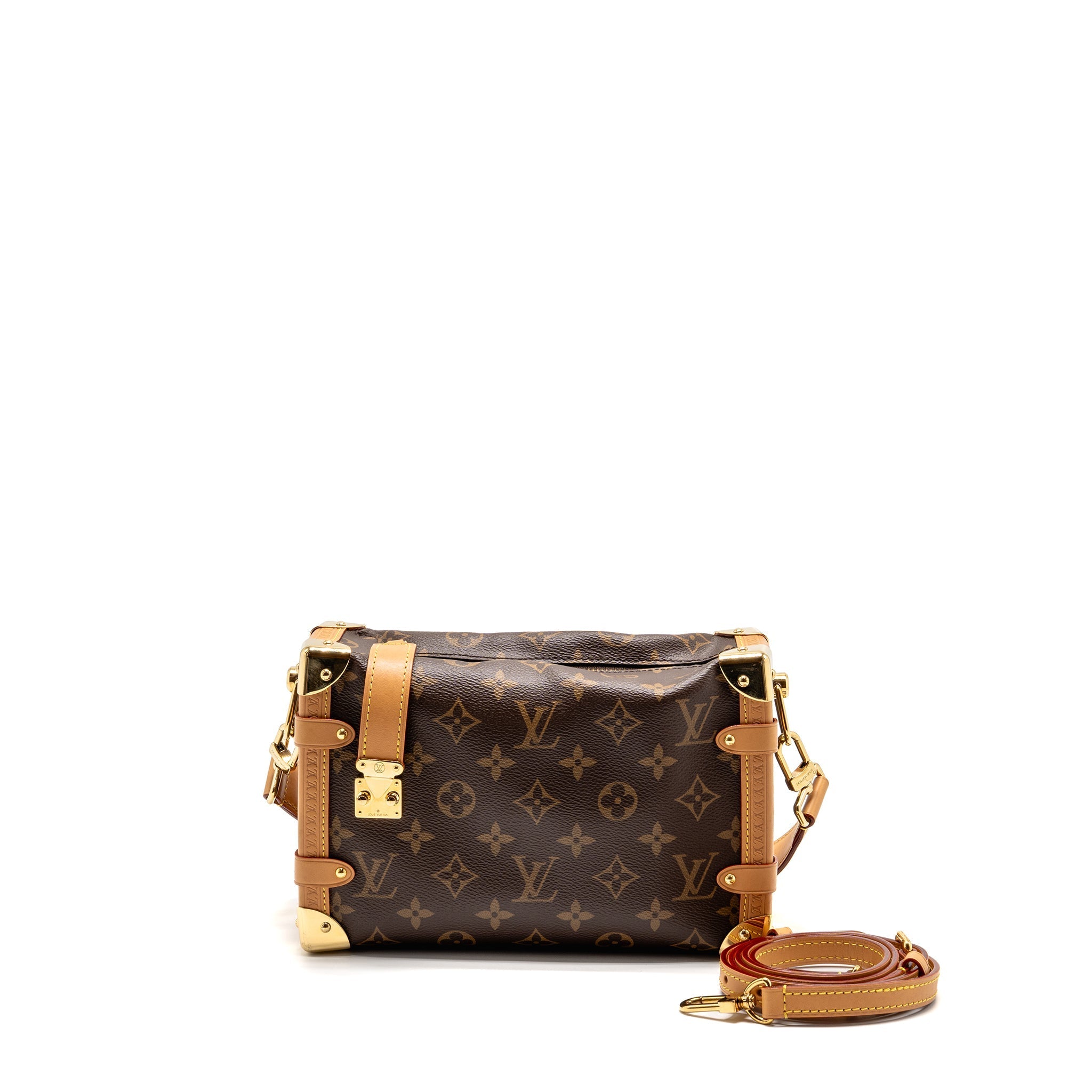 LOUIS VUITTON SIDE TRUNK MM MONOGRAM CANVAS GHW