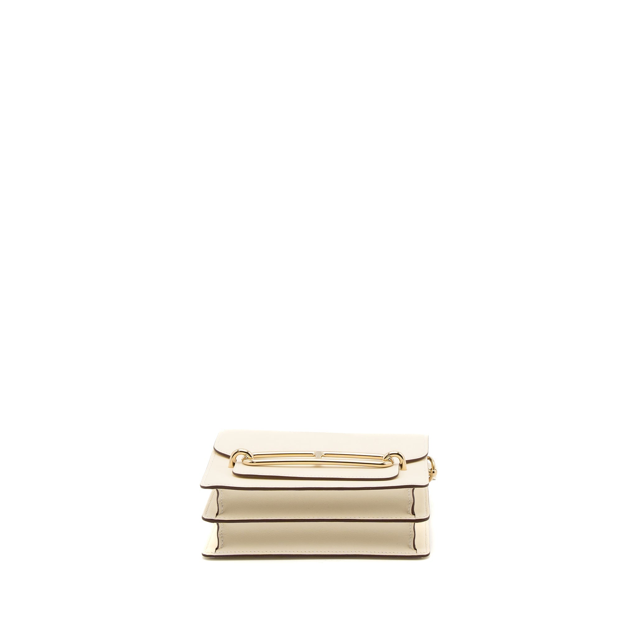 HERMES MINI ROULIS SWIFT NATA LGHW