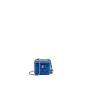 CHANEL PEARL CRUSH MINI VANITY LAMBSKIN BLUE GHW(MICROCHIP)