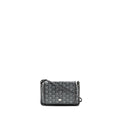 GOYARD PORTEFEUILLE POCHETTE PLUMET GOYARDINE CANVAS / LEATHER GREY SHW