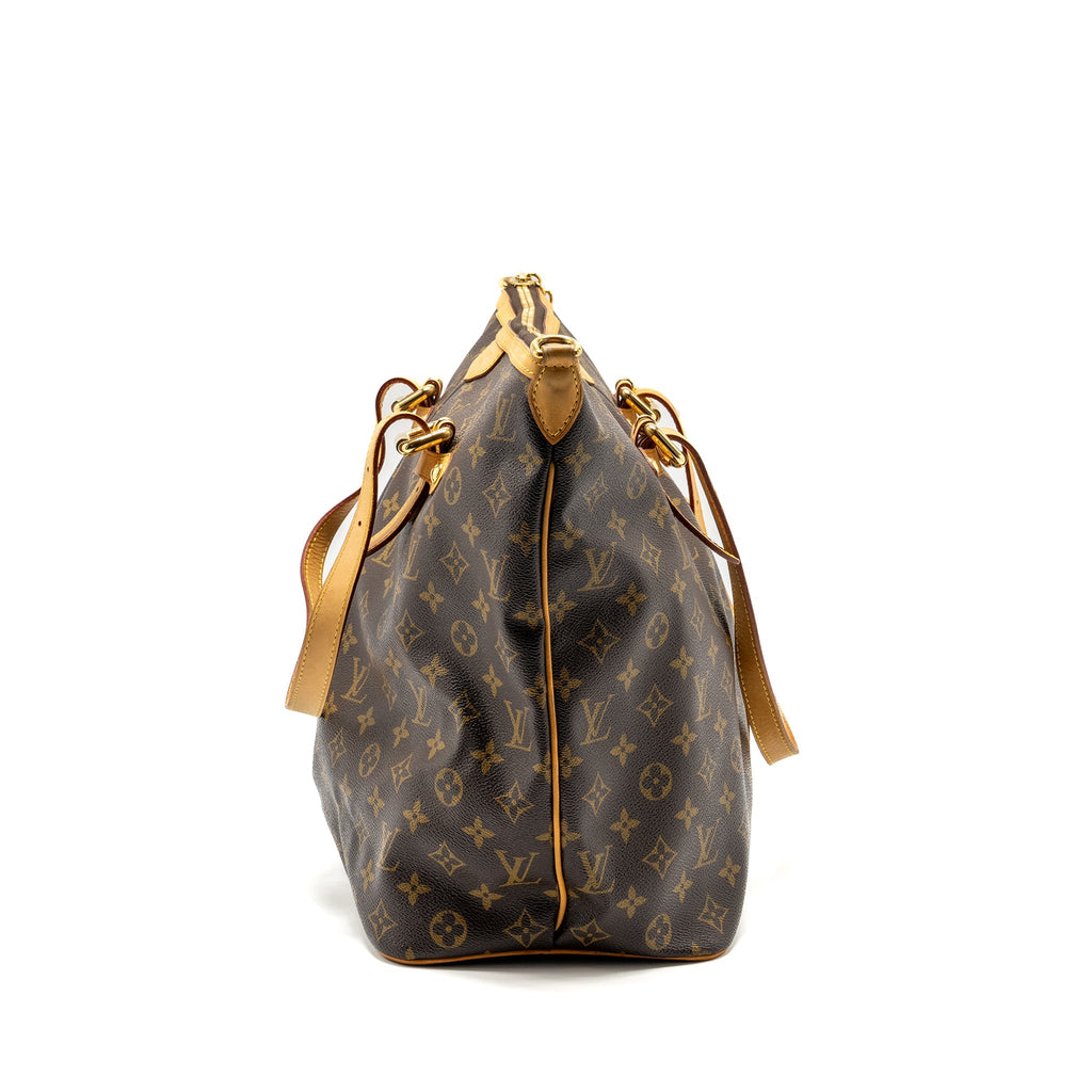 LOUIS VUITTON PALERMO GM TOTE BAG MONOGRAM CANVAS GHW