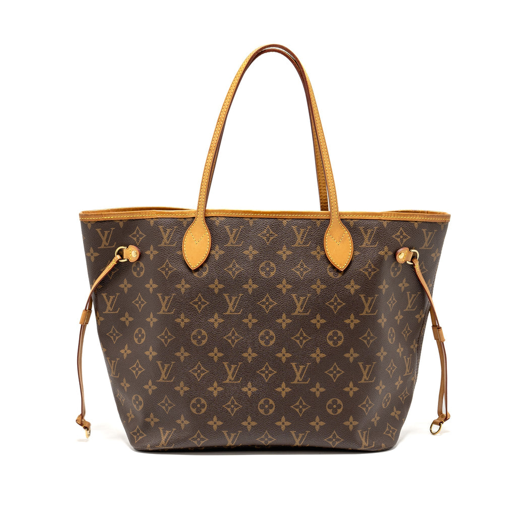 LOUIS VUITTON NEVERFULL MM MONOGRAM CANVAS GHW