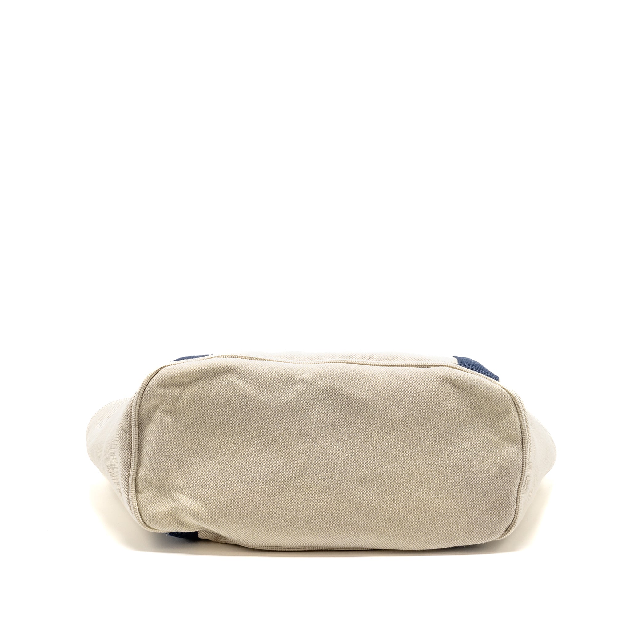 HERMES SAC A LANGER CABRIOLE NAPPY BAG COTTON GRIS PEARL SHW
