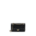 CHANEL MEDIUM CLASSIC DOUBLE FLAP BAG CAVIAR BLACK GHW