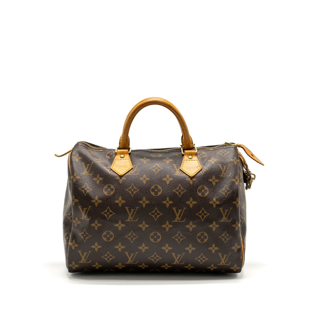 LOUIS VUITTON SPEEDY 30 MONOGRAM CANVAS GHW