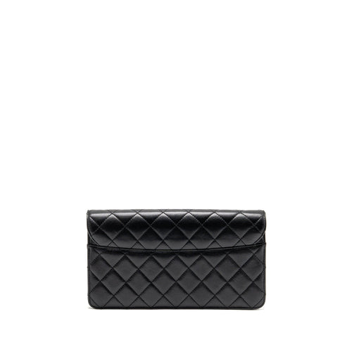 CHANEL BEAUTY LOCK FLAP BAG SHEEPSKIN BLACK GHW