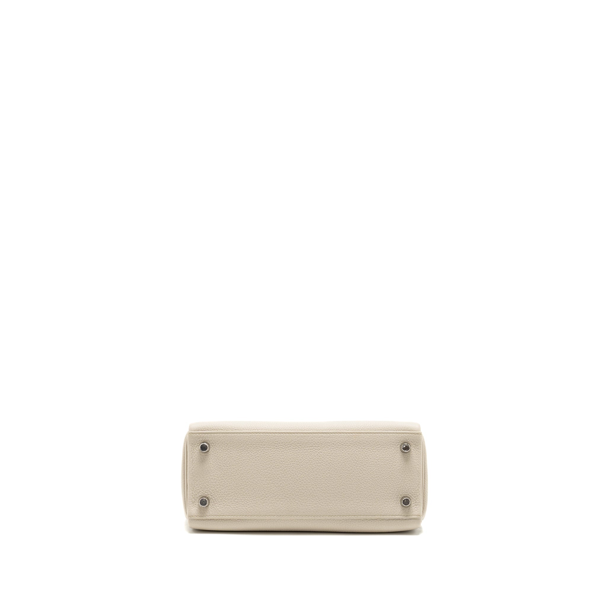 HERMES KELLY 25 STRAP TOGO BETON/GRIS ASPHALTE SHW