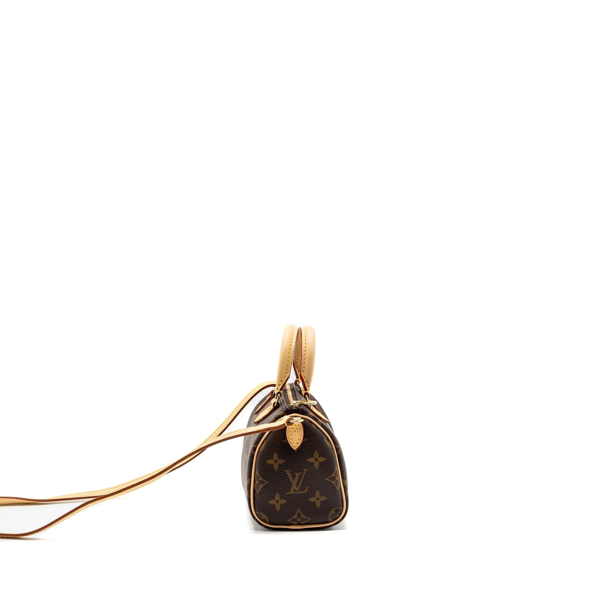 LOUIS VUITTON NANO SPEEDY MONOGRAM CANVAS GHW (OLD VERSION)