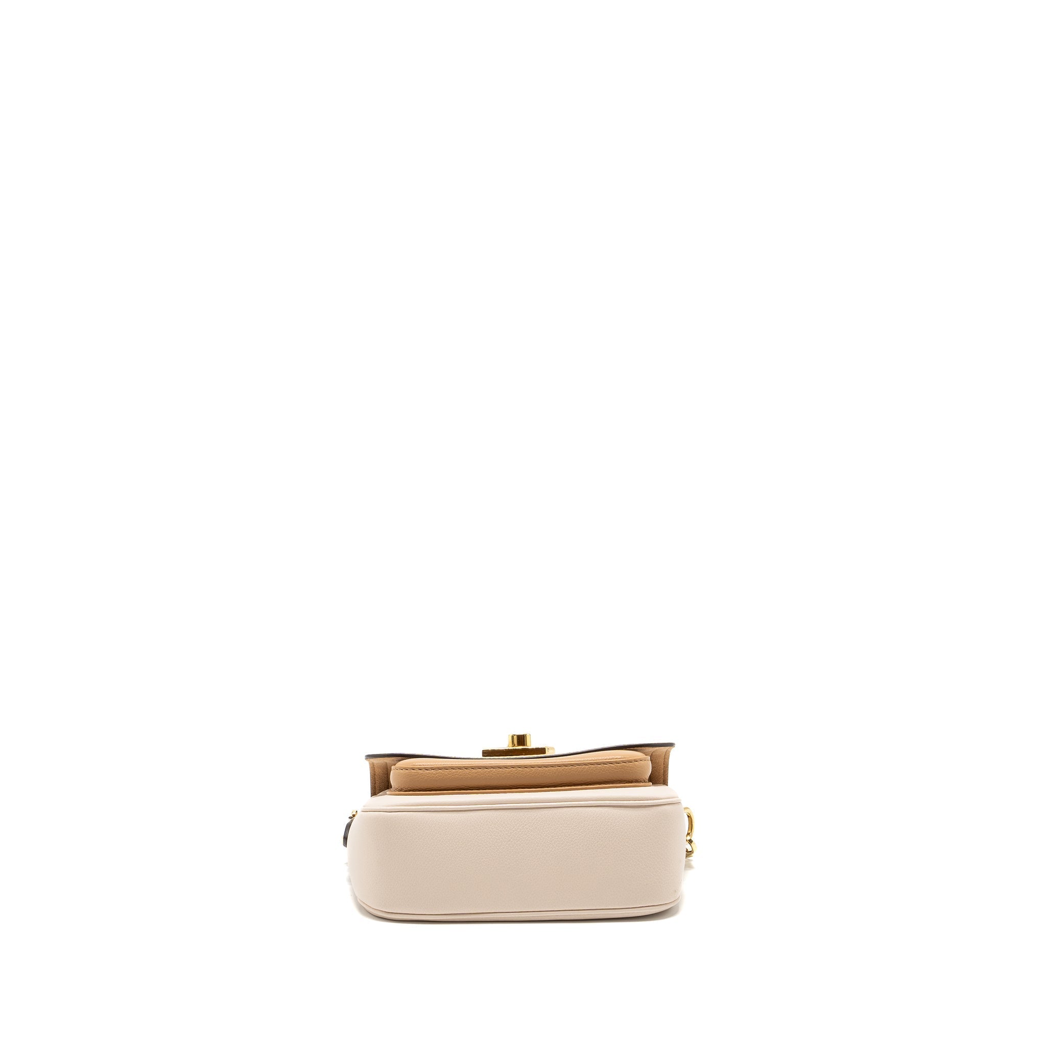 LOUIS VUITTON LOCKME TENDER GRAINED CALFSKIN BEIGE MULTICOLOUR GHW