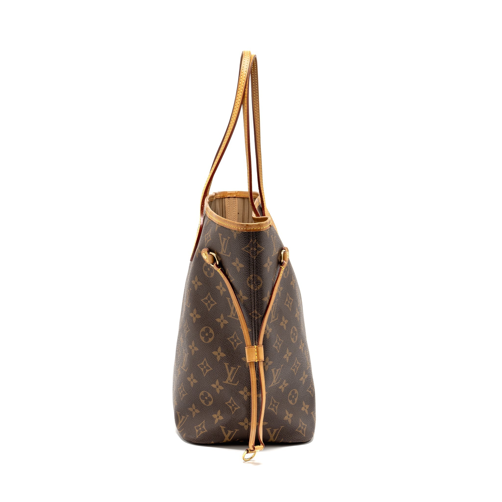 LOUIS VUITTON NEVERFULL MM MONOGRAM CANVAS GHW