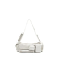 BALENCIAGA SUPERBUSY XS SLING BAG CALFSKIN OPTIC WHITE SHW