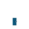 HERMES BEARN WALLET EPSOM BLUE SHW