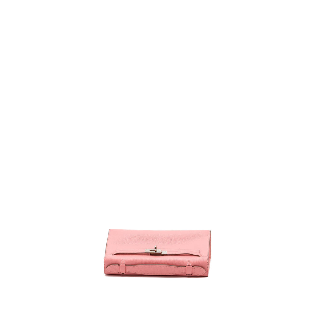 HERMES KELLY POCHETTE EPSOM ROSE CONFETTI SHW