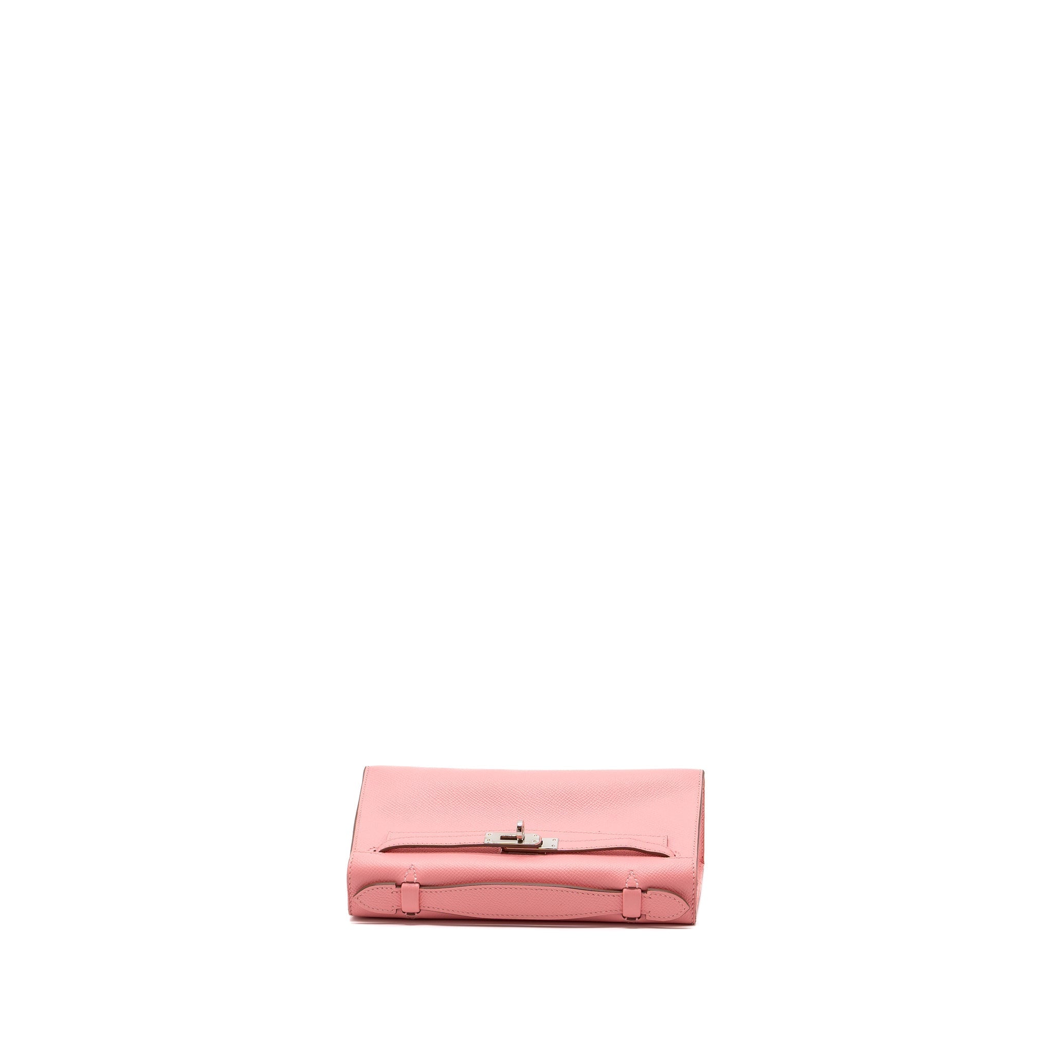 HERMES KELLY POCHETTE EPSOM ROSE CONFETTI SHW