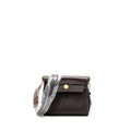 HERMES HERBAG MINI CANVAS/HUNTER LEATHER EBENE GHW