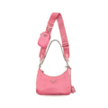 PRADA RE-EDITION 2005 NYLON/ LEATHER PINK SHW