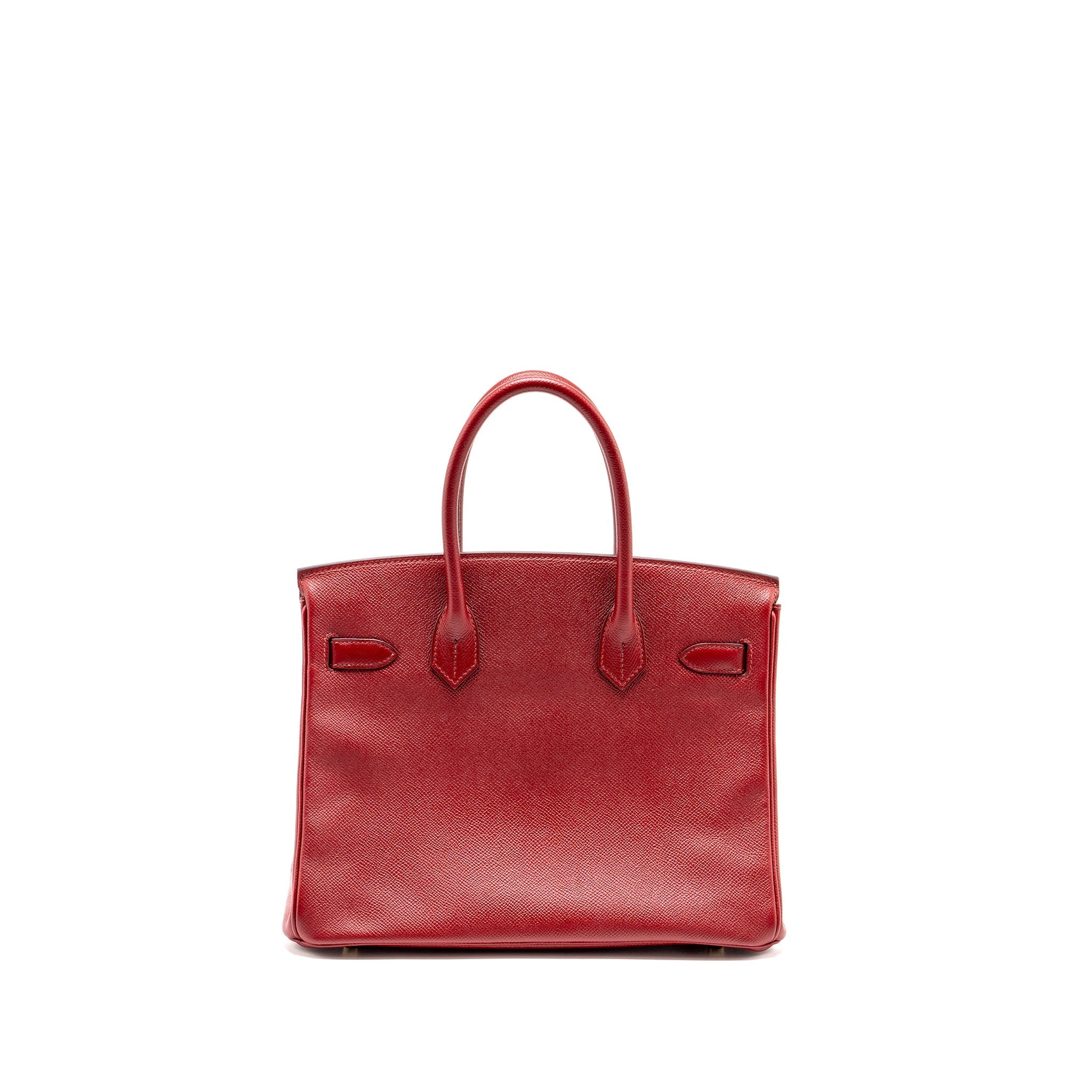 HERMES BIRKIN 30 EPSOM ROUGE GRENAT GHW