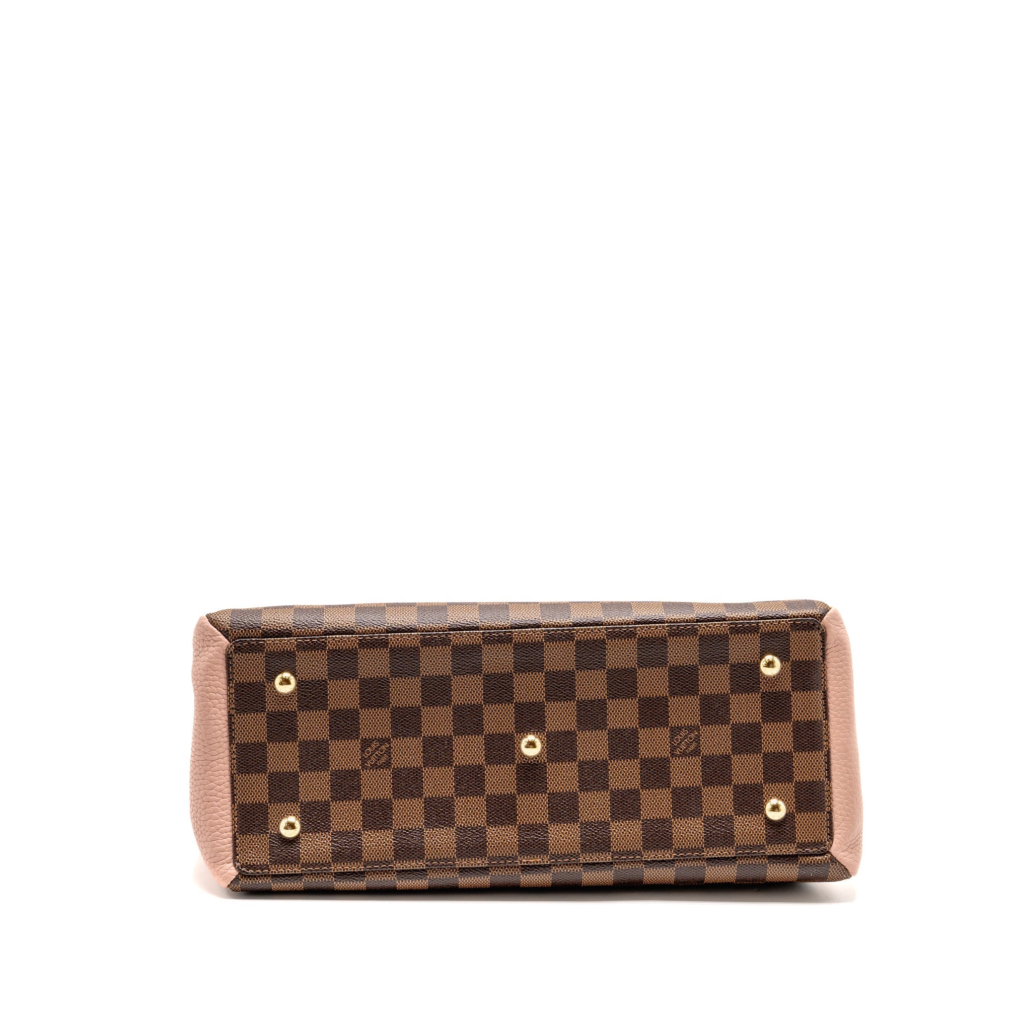 LOUIS VUITTON NORMANDY TOTE BAG DAMIER EBENE CANVAS MAGNOLIA GHW