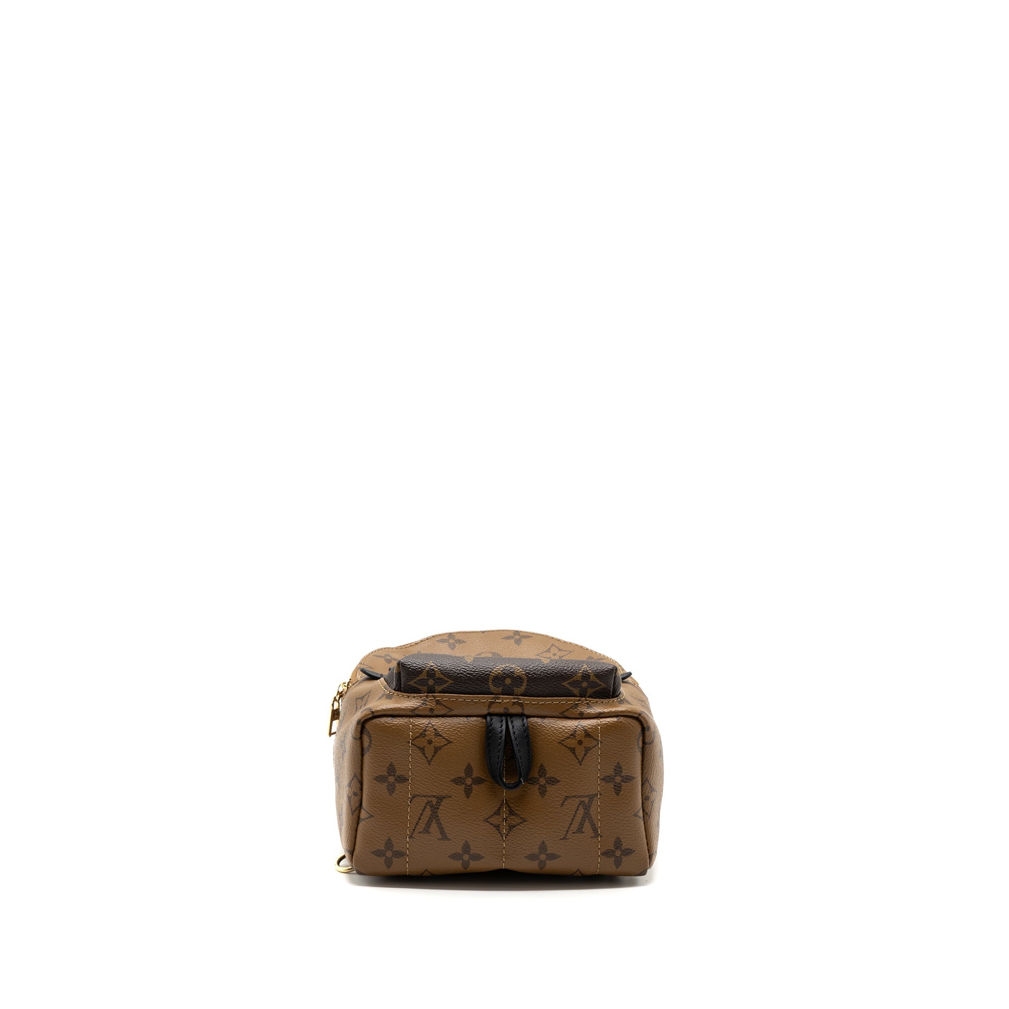 LOUIS VUITTON MINI PALM SPRING BACKPACK REVERSE MONOGRAM CANVAS GHW