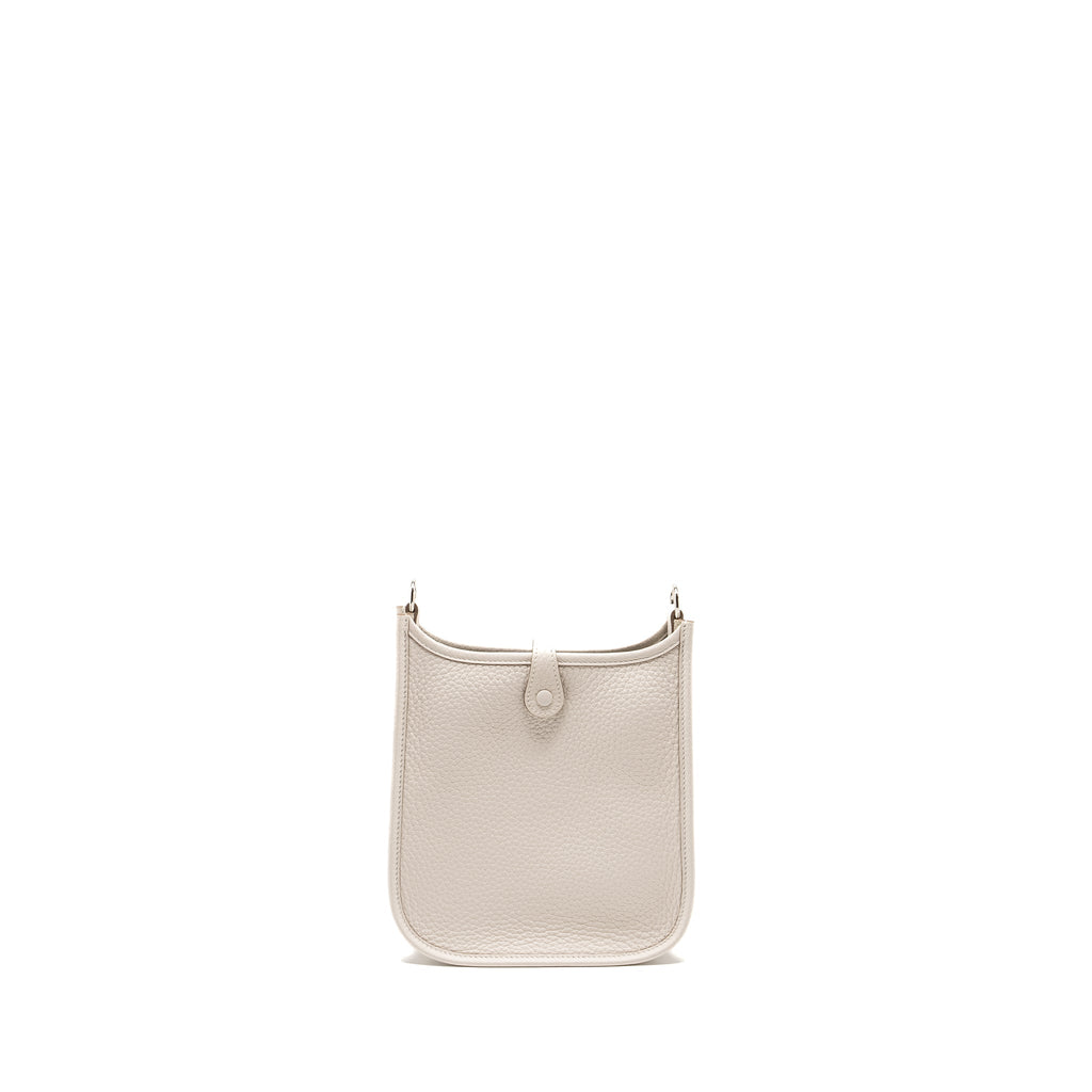 HERMES MINI EVELYNE GRIS PALE SHW