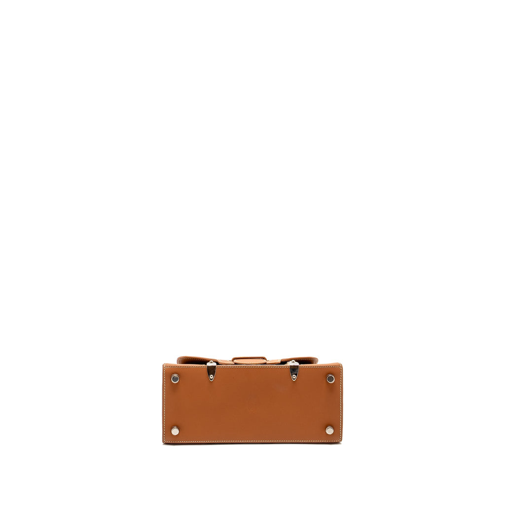 GOYARD MINI STRUCTURE SAIGON BAG CANVAS / CALFSKIN BLACK/TAN SHW