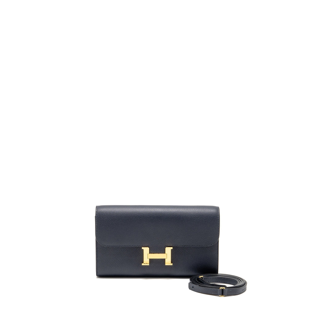 HERMES CONSTANCE TO GO EVERCOLOR BLUE NUIT GHW