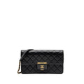 CHANEL BEAUTY LOCK FLAP BAG SHEEPSKIN BLACK GHW