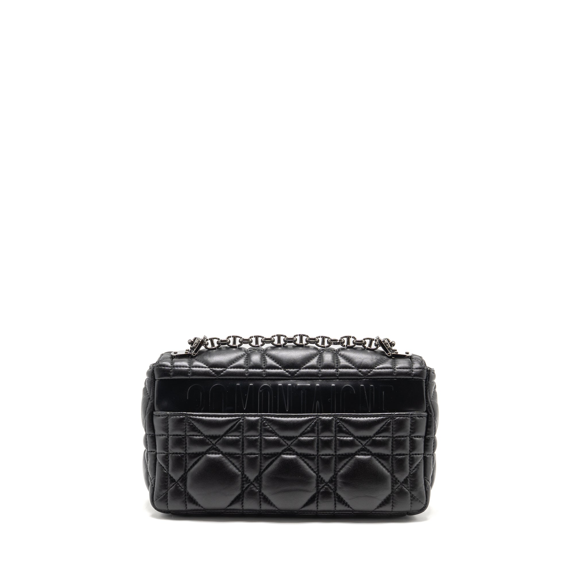 DIOR MEDIUM DIOR CARO BAG CALFSKIN SO BLACK