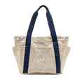 HERMES SAC A LANGER CABRIOLE NAPPY BAG COTTON GRIS PEARL SHW