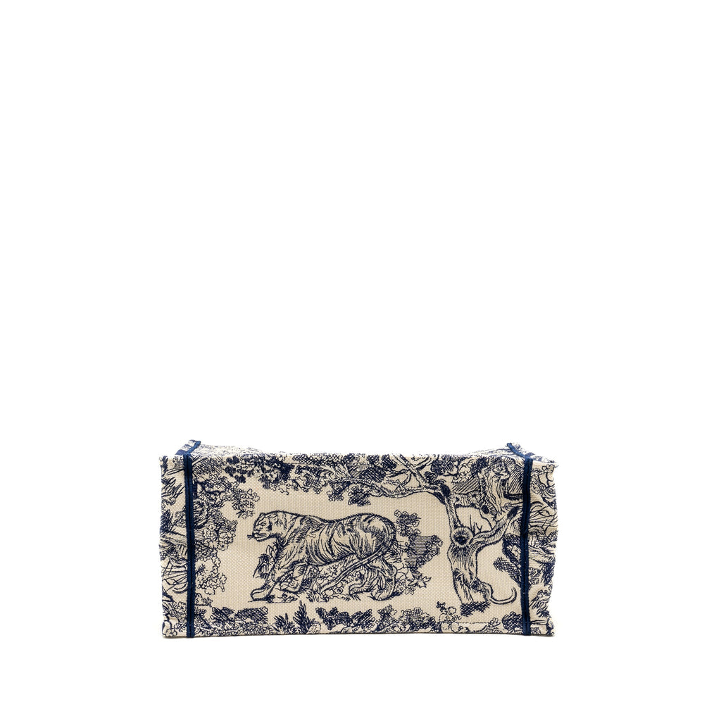DIOR MEDIUM BOOK TOTE TOILE DE JOUY EMBROIDERY