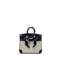 HERMES BIRKIN 25 TOILE SWIFT/CANVAS BLACK SHW