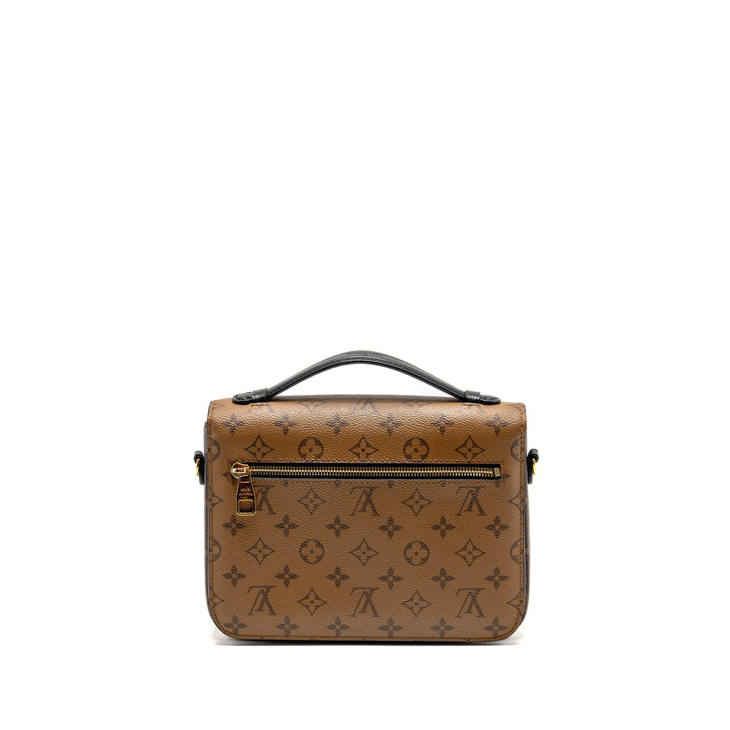 LOUIS VUITTON POCHETTE METIS MONOGRAM REVERSE CANVAS GHW