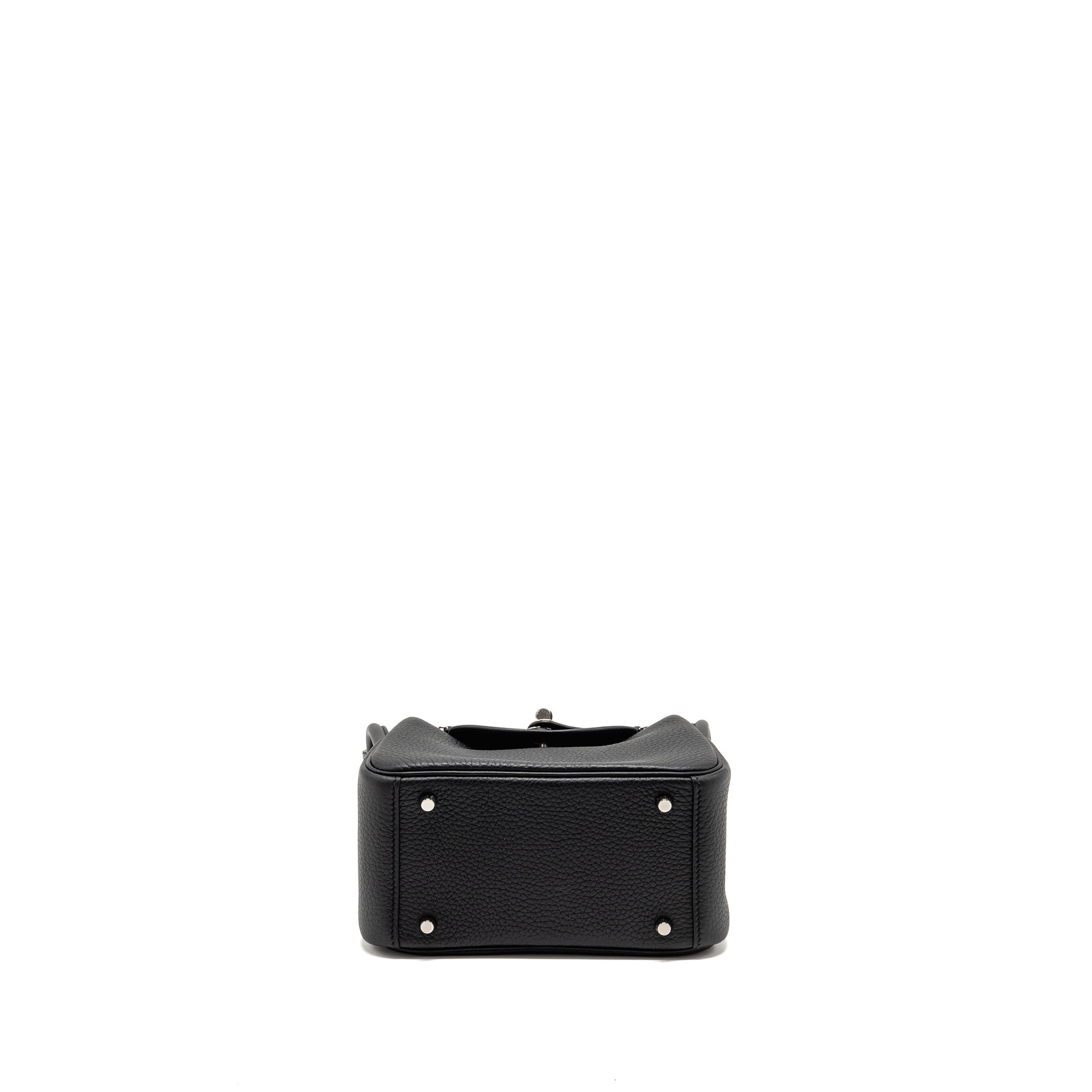 HERMES MINI LINDY II CLEMENCE BLACK SHW