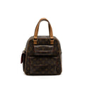 LOUIS VUITTON VINTAGE TOP HANDLE BAG MONOGRAM CANVAS GHW