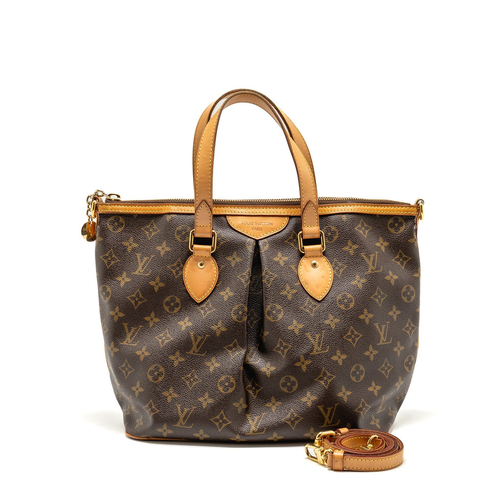 LOUIS VUITTON PALERMO PM MONOGRAM CANVAS GHW