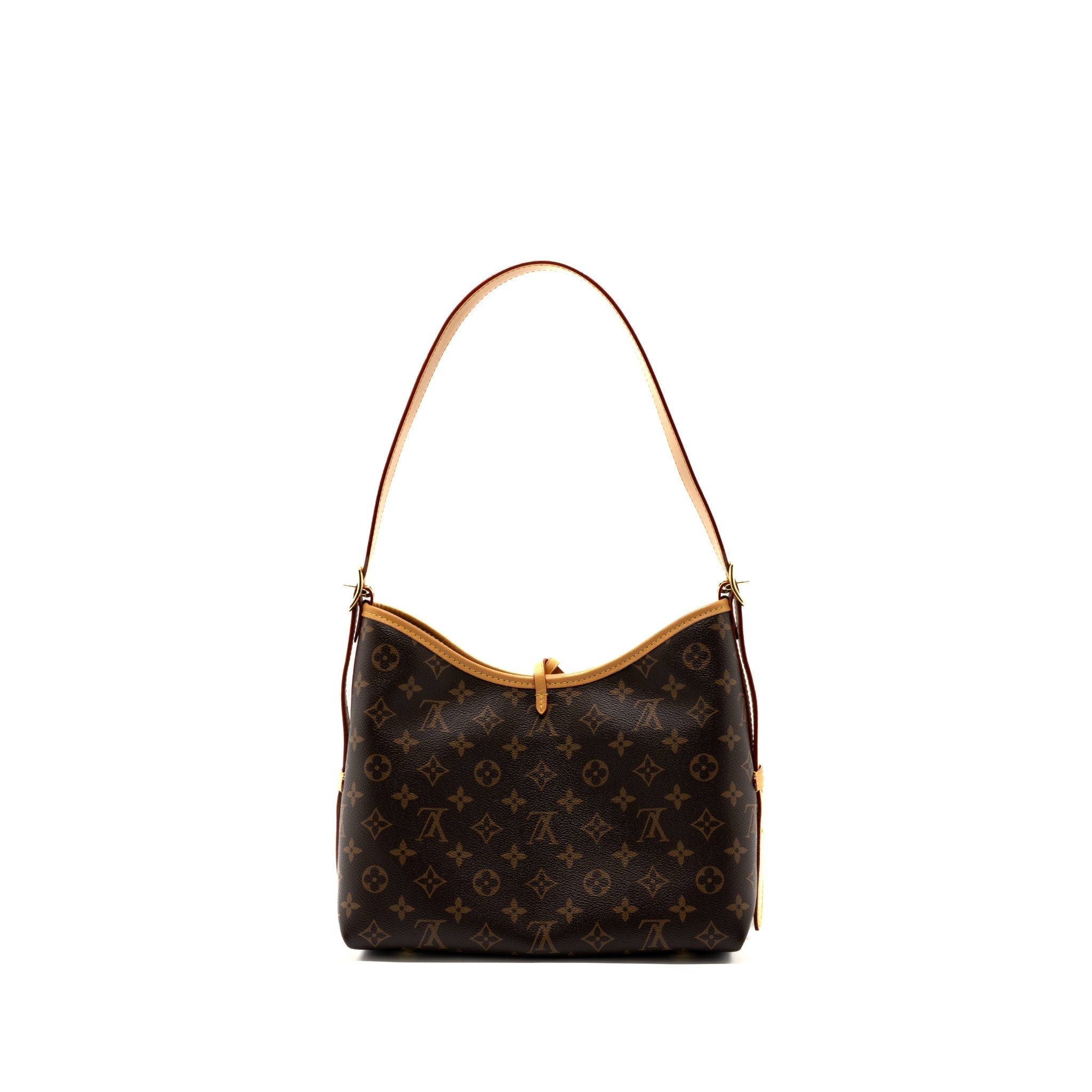 LOUIS VUITTON CARRYALL PM MONOGRAM CANVAS GHW(NEW VERSION)