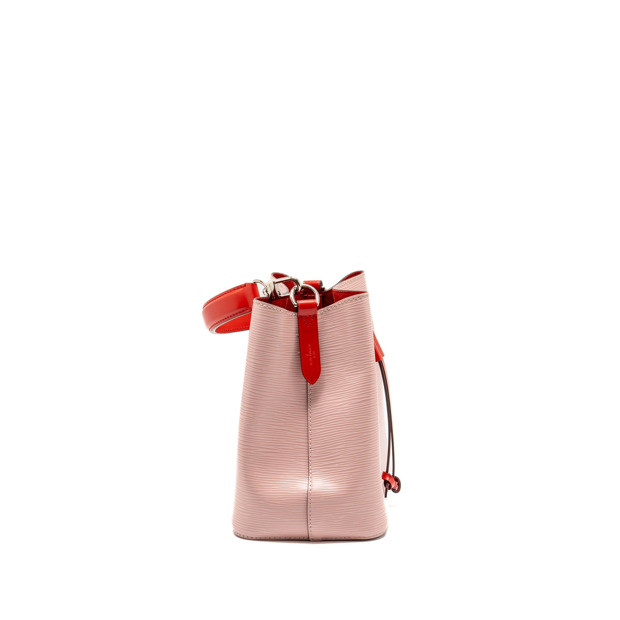 LOUIS VUITTON NEONOE BB EPI LEATHER ROSE BALLERINE PINK/RED SHW