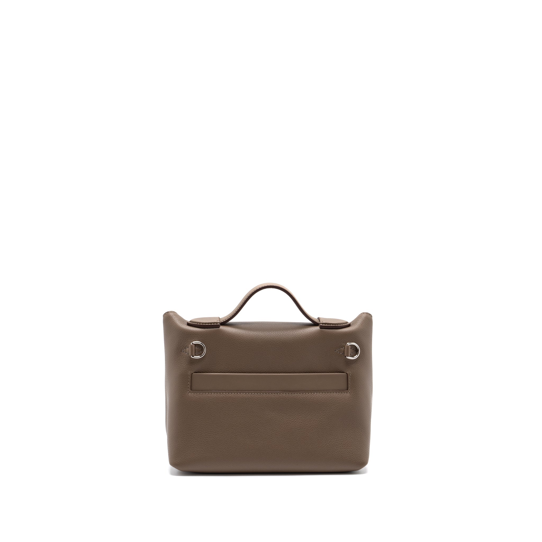 HERMES MINI 24/24 2424 -21 BAG EVERCOLOR/SWIFT ETOUPE SHW