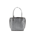 GOYARD MINI ANJOU TOTE BAG GOYARDINE CANVAS GREY SHW