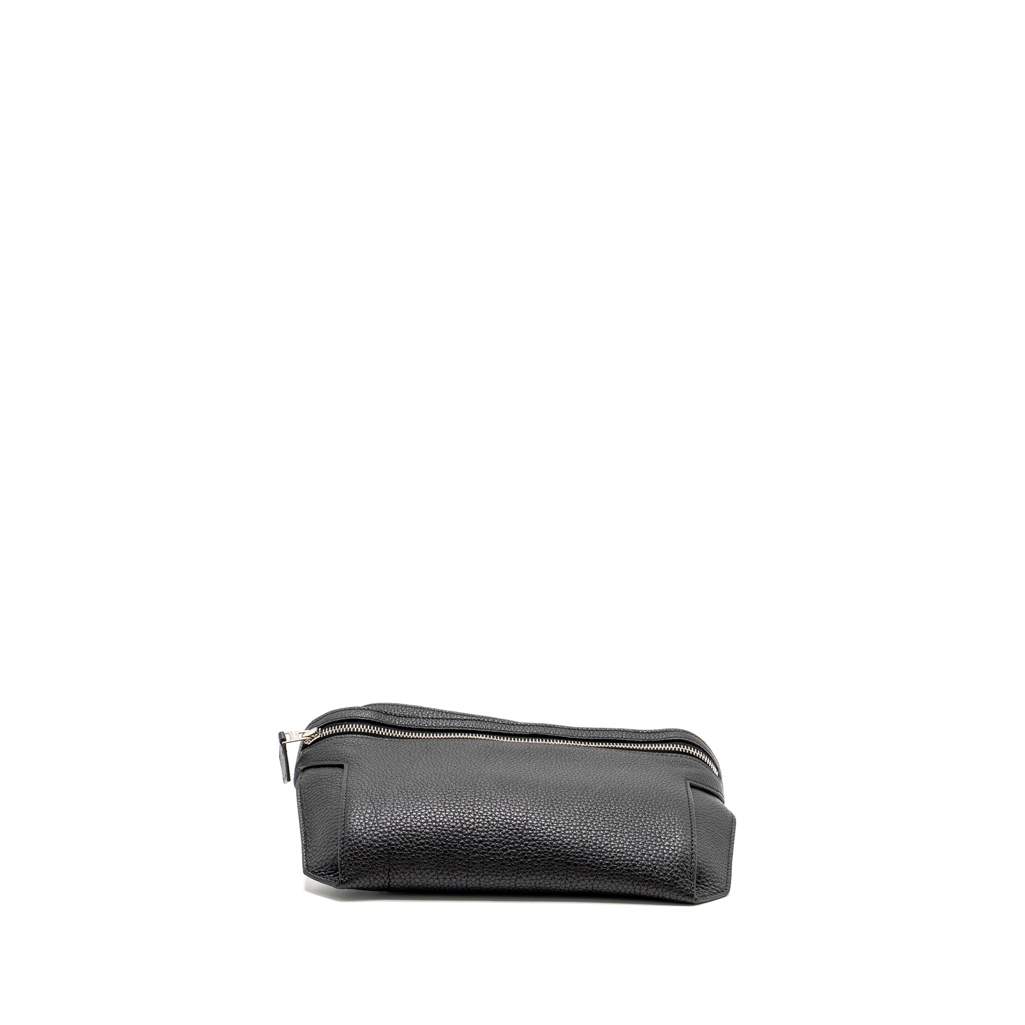 HERMES ULTRAPLA CROSS BELT BAG TOGO BLACK SHW