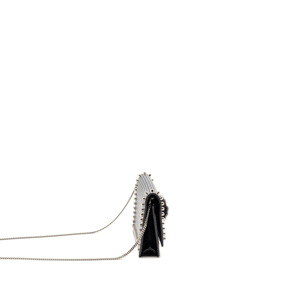 FENDI KARLITO WALLET ON CHAIN LEATHER MULTICOLOUR SHW