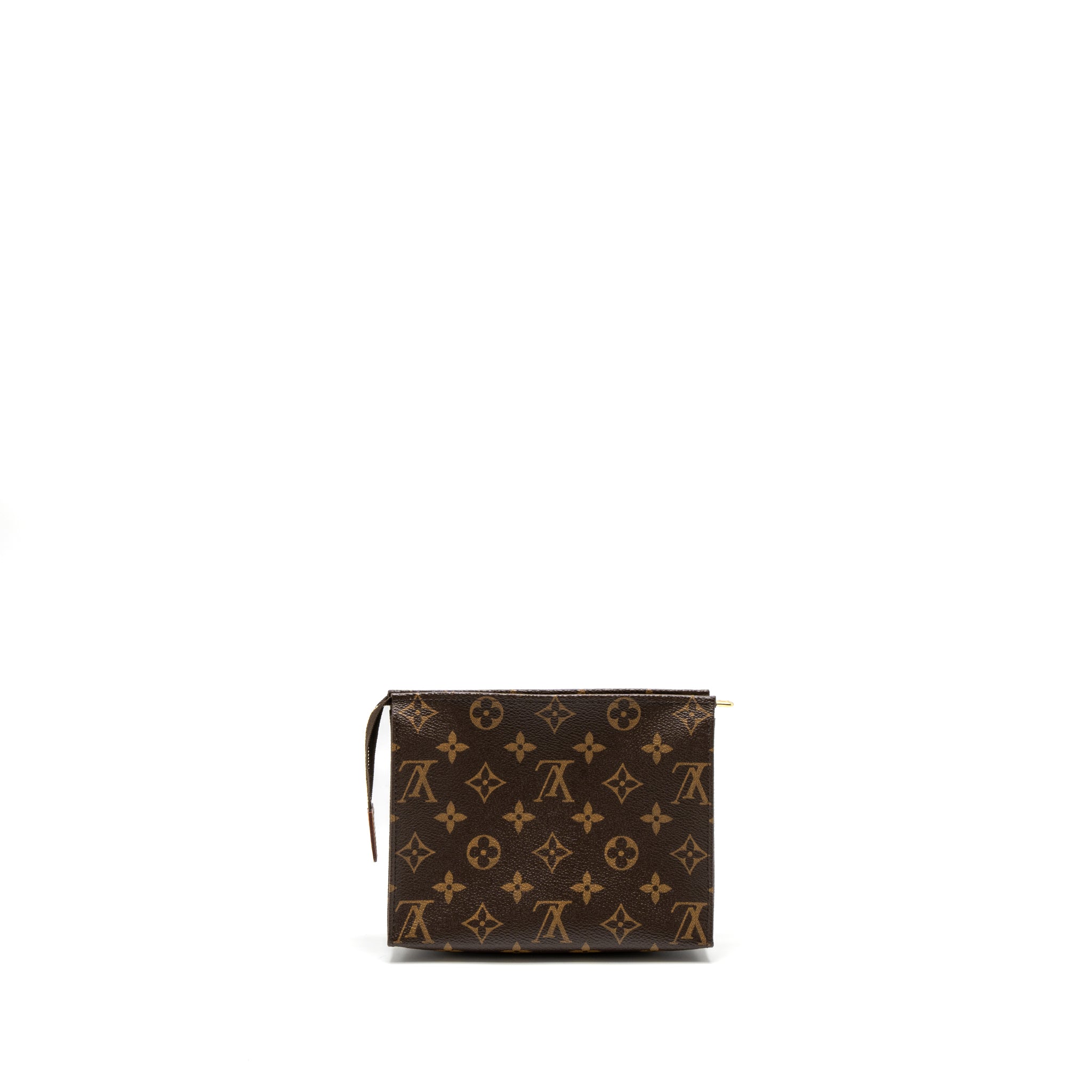 LOUIS VUITTON TOILETRY POCHETTE 19 MONOGRAM CANVAS GHW