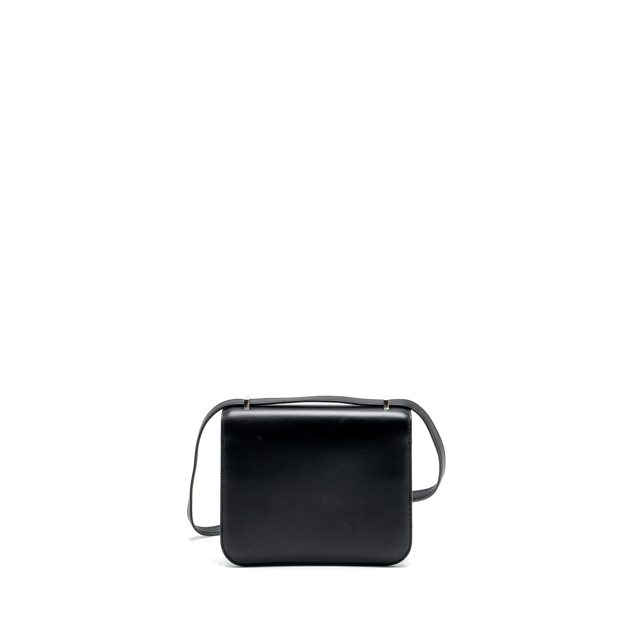 HERMES MINI CONSTANCE ALLEGRO BLACK / WHITE SHW