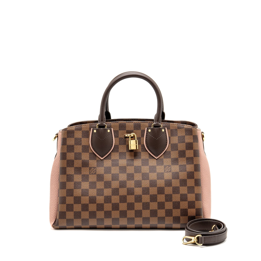 LOUIS VUITTON NORMANDY TOTE BAG DAMIER EBENE CANVAS MAGNOLIA GHW