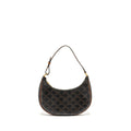 CELINE AVA BAG TRIOMPHE CANVAS / CALFSKIN BROWN GHW