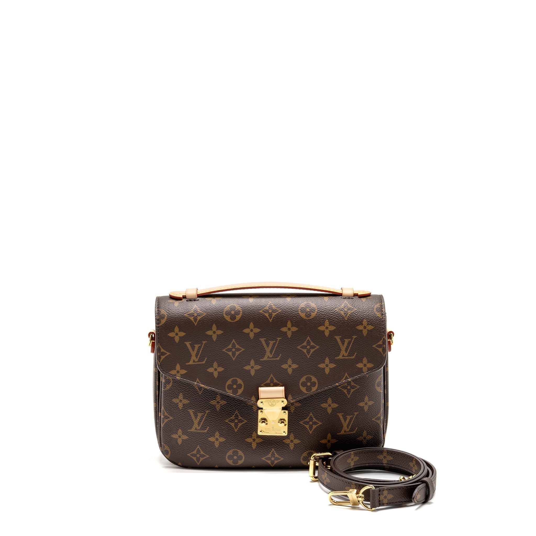 LOUIS VUITTON POCHETTE MÉTIS MONOGRAM CANVAS GHW