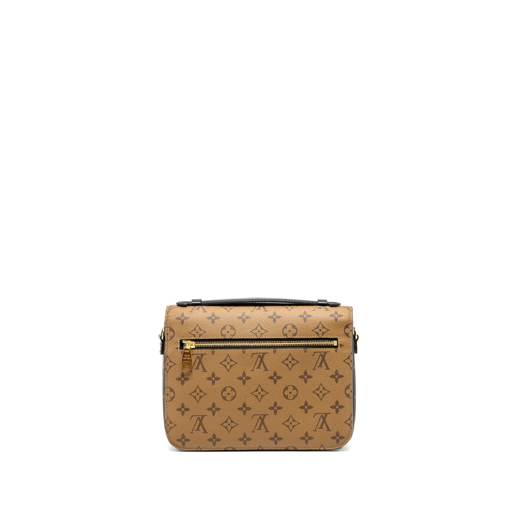 LOUIS VUITTON POCHETTE MÉTIS MONOGRAM REVERSE CANVAS GHW