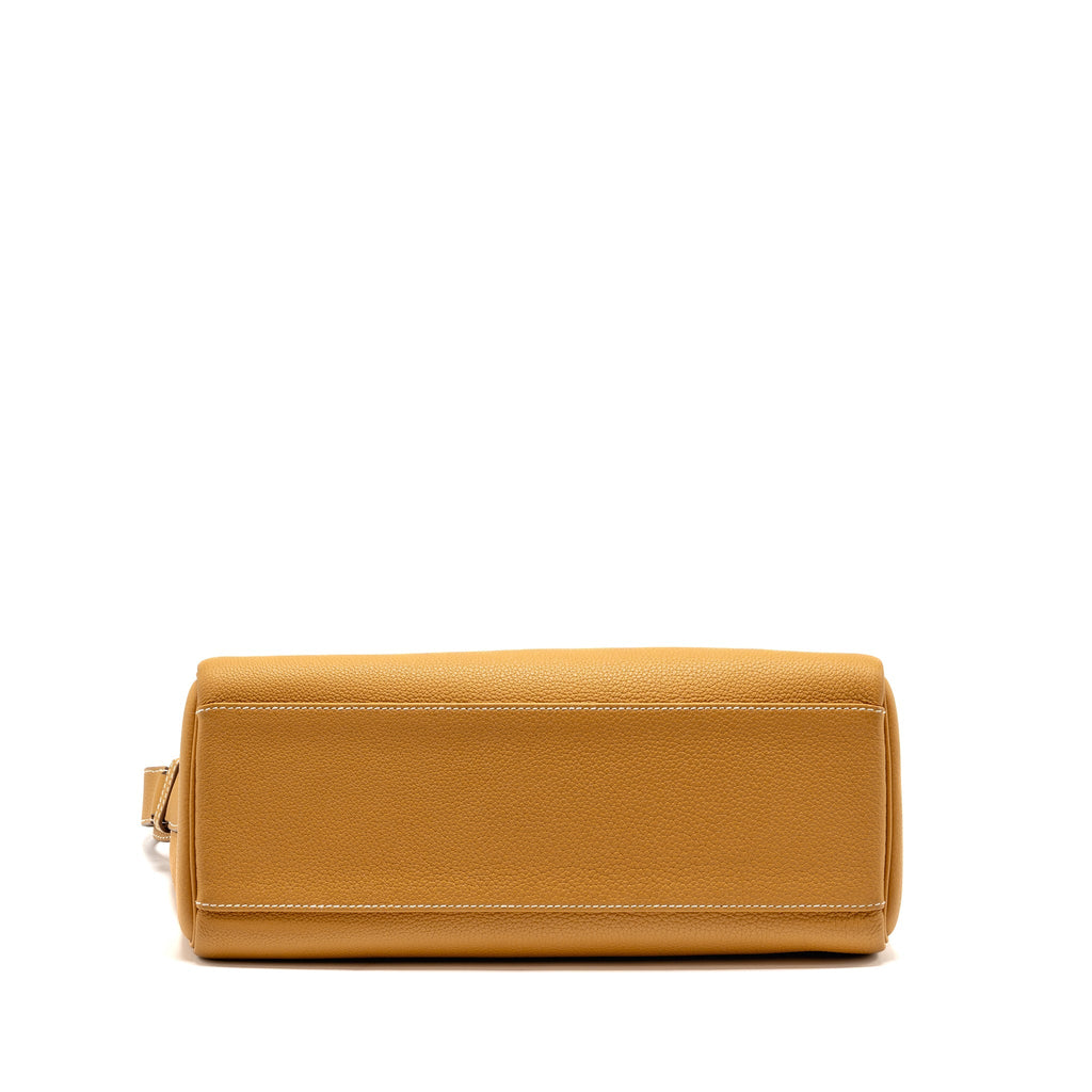 HERMES KELLY MESSENGER GM TOGO NATUREL SABLE SHW