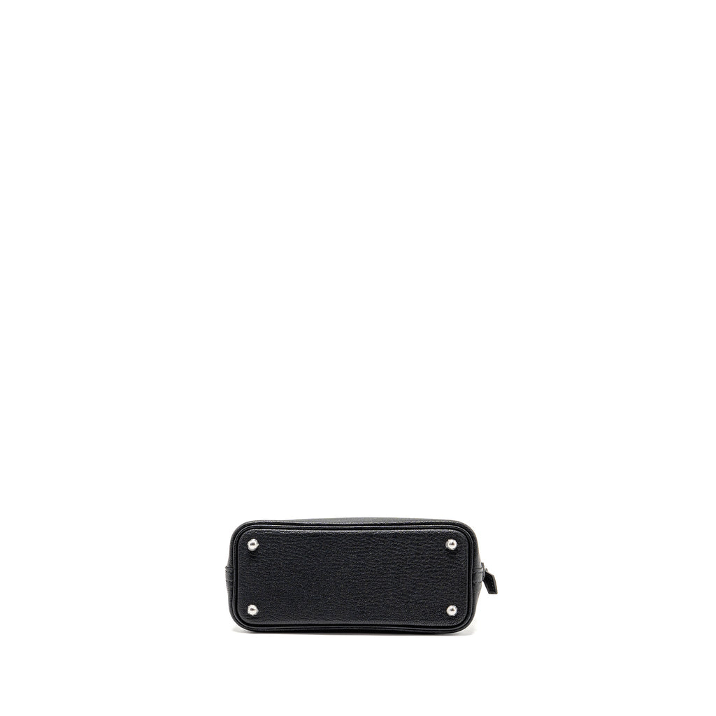 HERMES MINI BOLIDE 1923 CHÈVRE MYSORE BLACK SHW