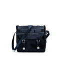 DIOR DIORCAMP MESSENGER BAG CANVAS DARK BLUE SHW